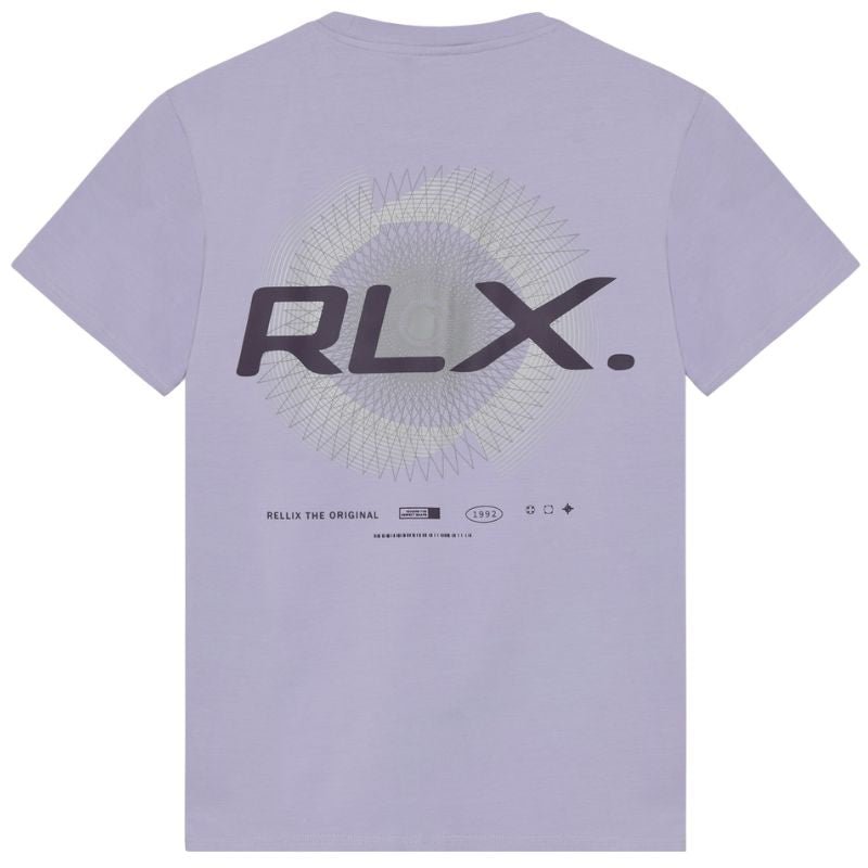 Lila t-shirt RLX Backprint 940401 - Capuchon Fashion