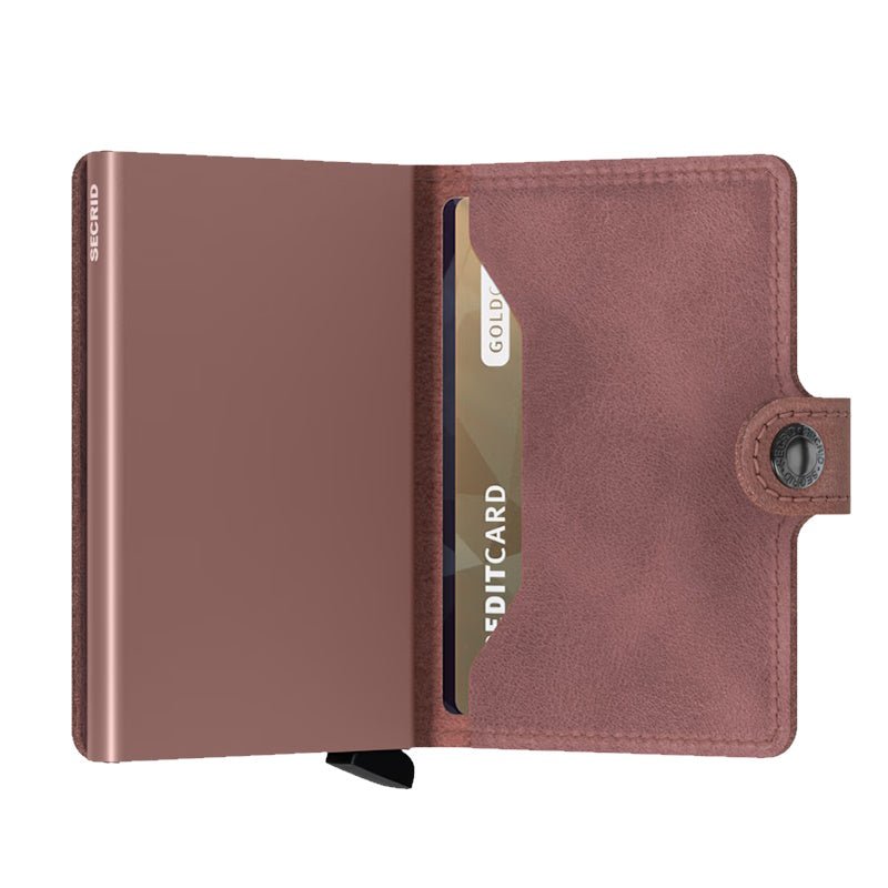 Mauve miniwallet Vintage - Capuchon Fashion