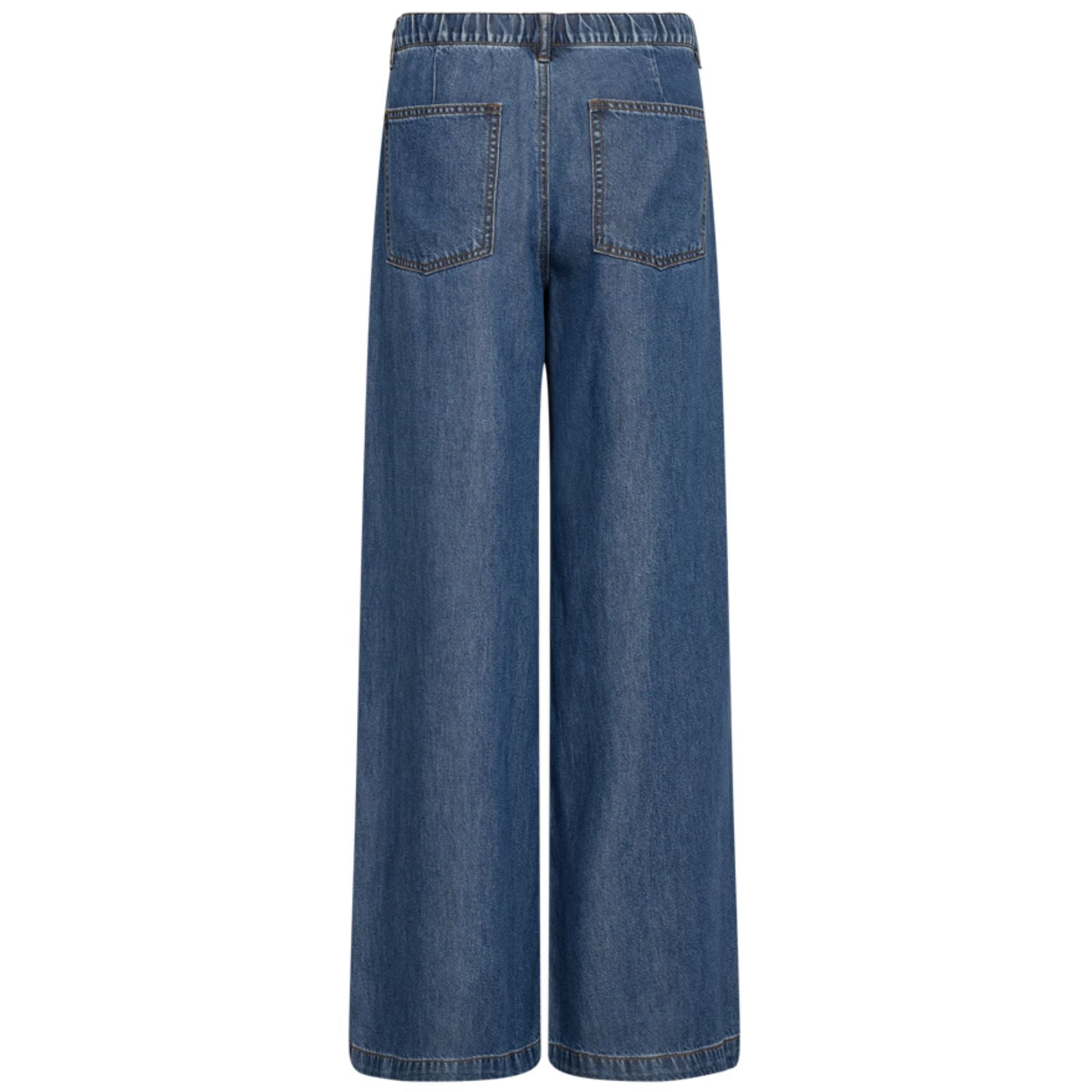 Medium Blue Denim lyocell jeans Milo - Capuchon Fashion