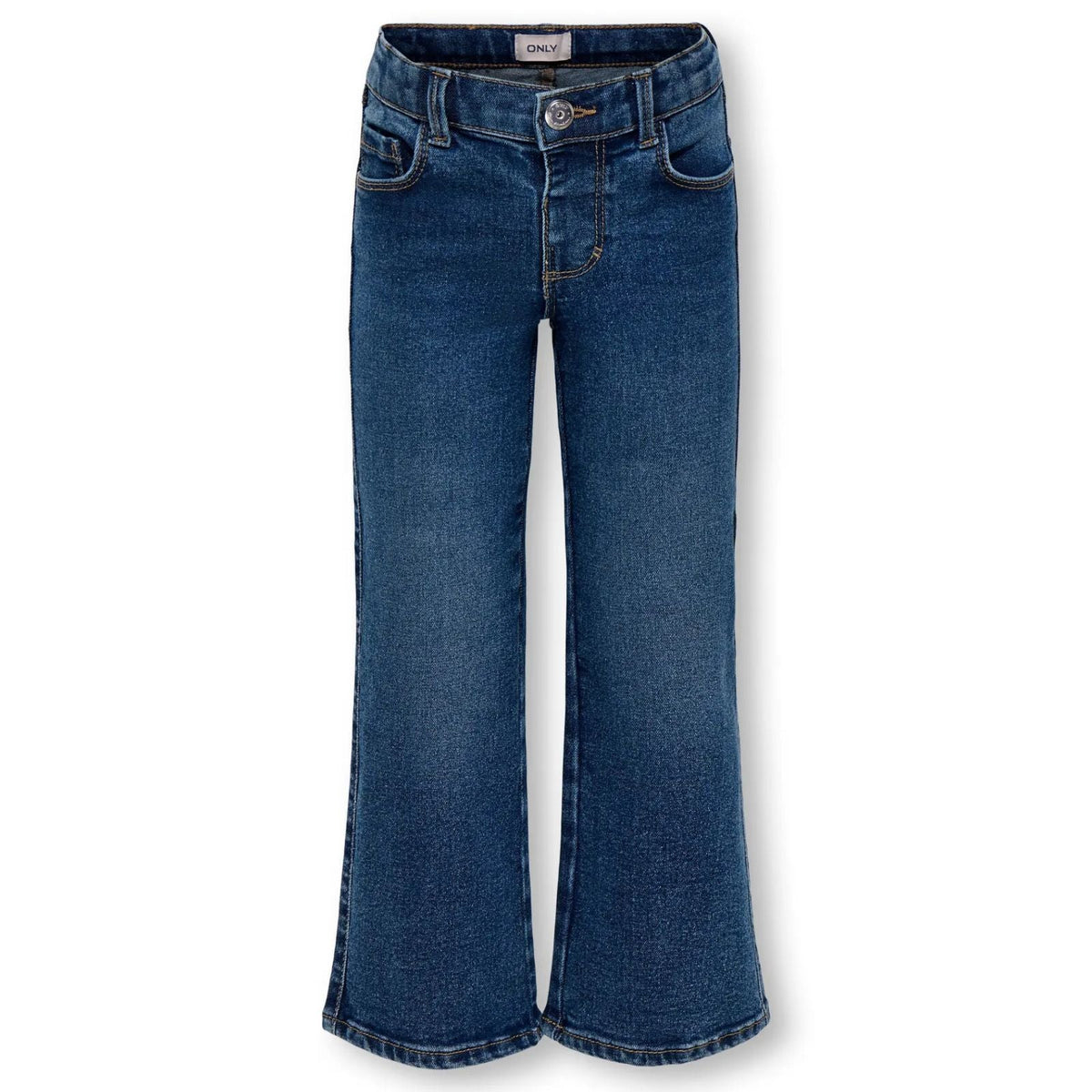 Medium Blue Denim wide fit jeans Blair - Capuchon Fashion