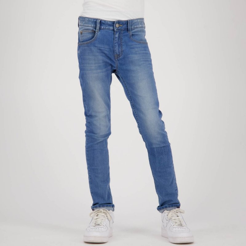 Mid Blue Stone jeans Santiago - Capuchon Fashion