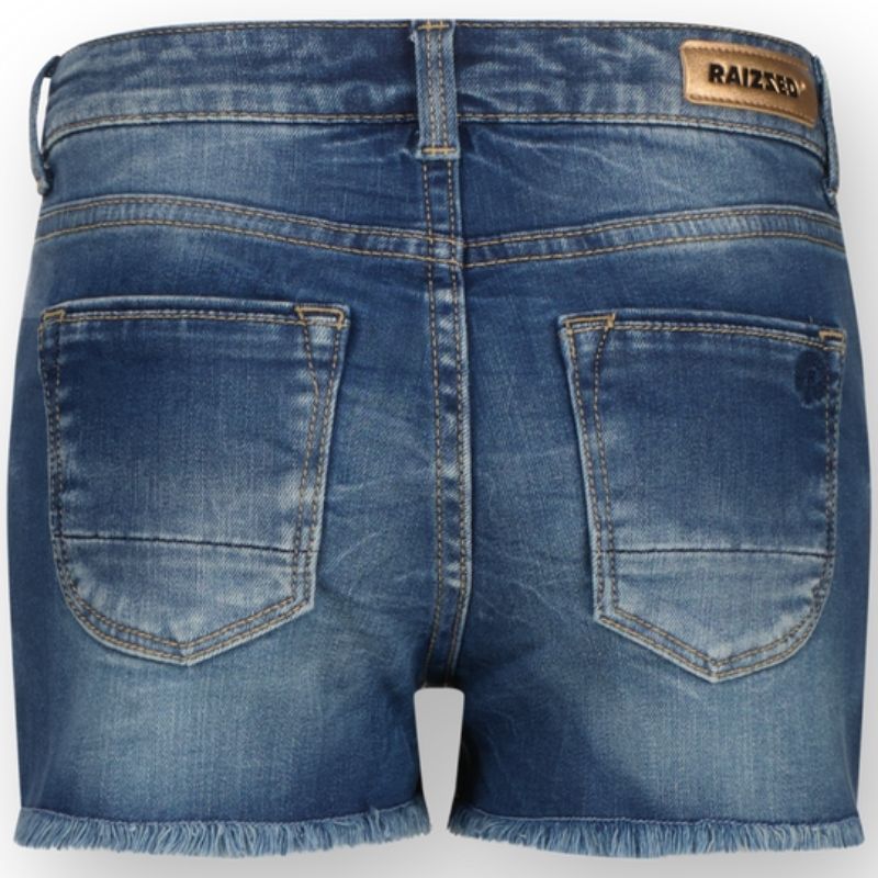 Mid Blue Stone short Louisiana - Capuchon Fashion