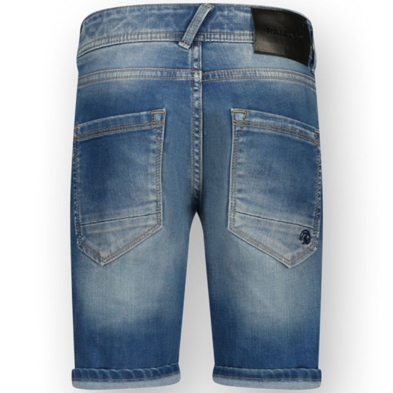 Mid Blue Stone short Oregon - Capuchon Fashion