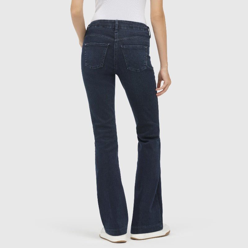 Midnight Blue Wash jeans Dream Boot - Capuchon Fashion