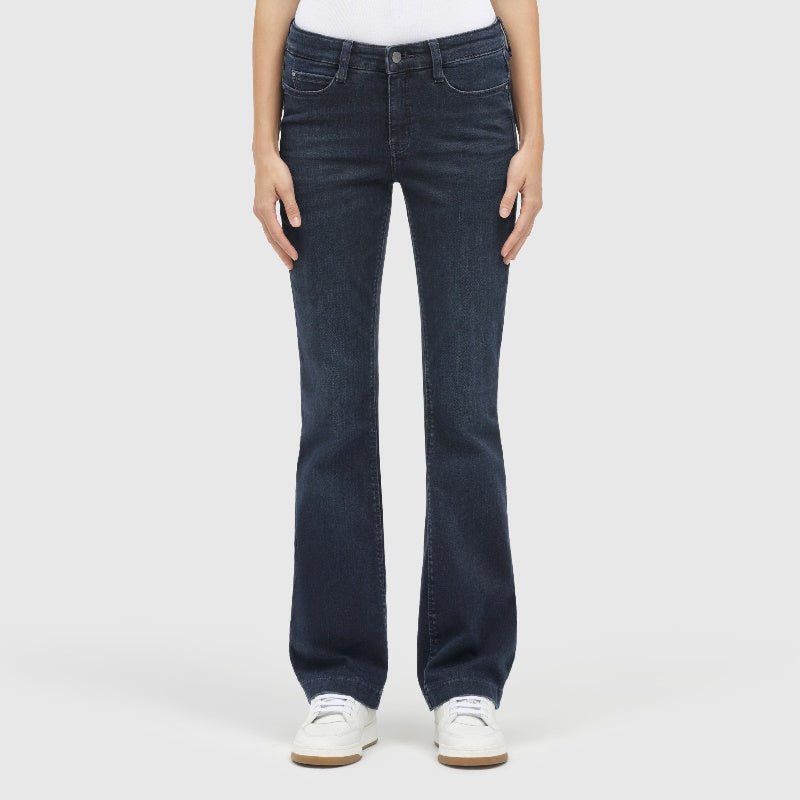 Midnight Blue Wash jeans Dream Boot - Capuchon Fashion