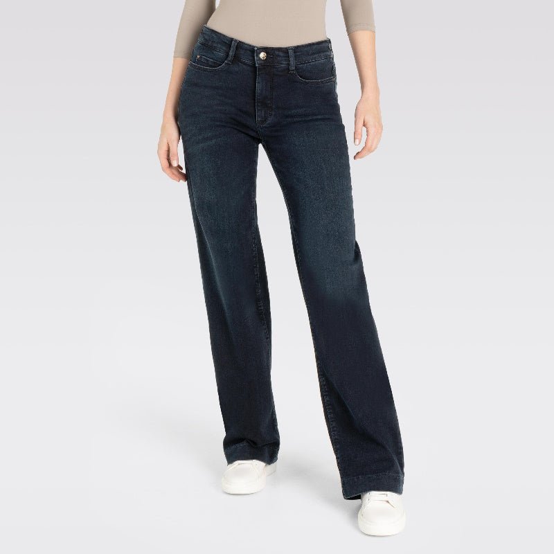 Midnight Blue Wash jeans Dream Wide - Capuchon Fashion