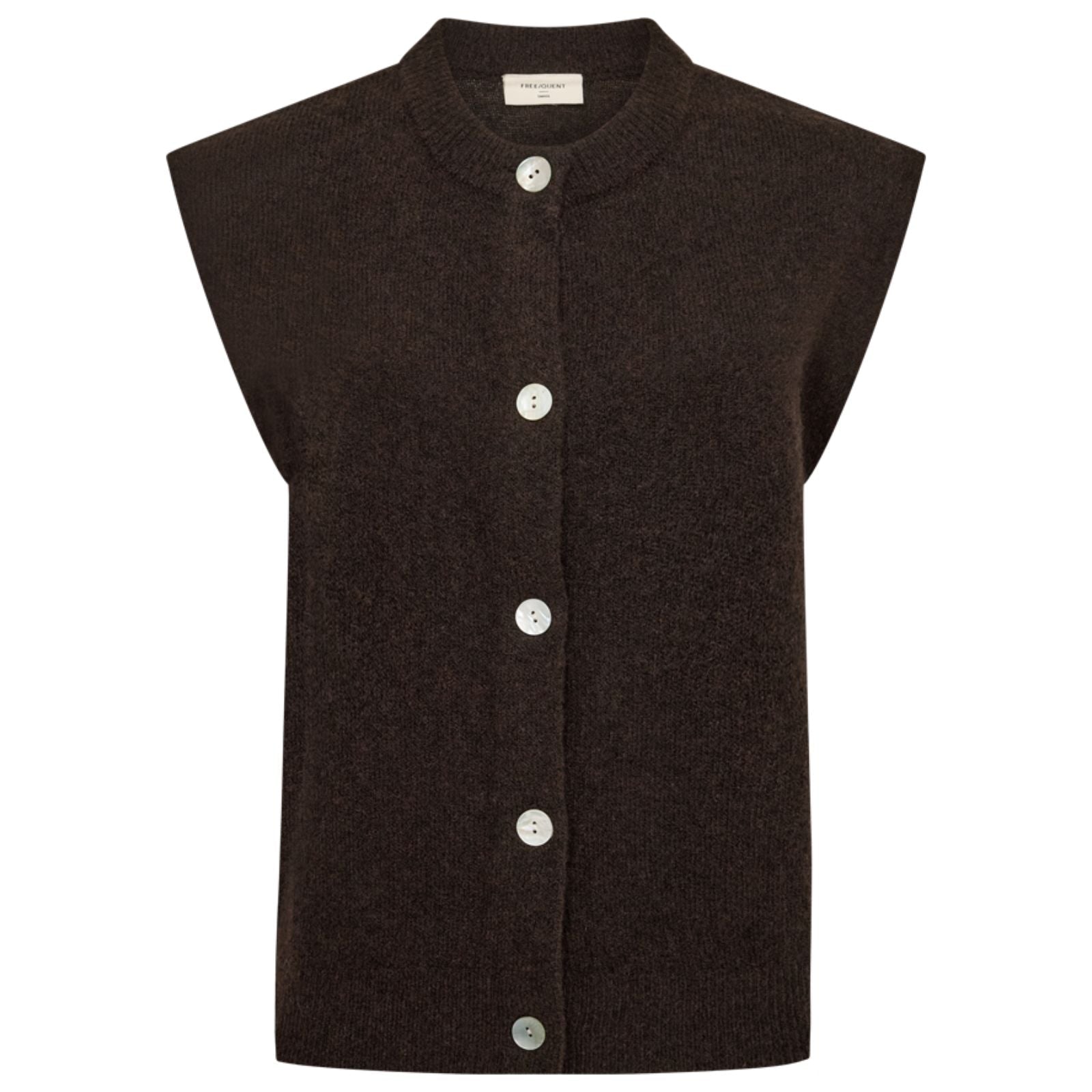 Mole Melange mouwloos vest Alpa - Capuchon Fashion