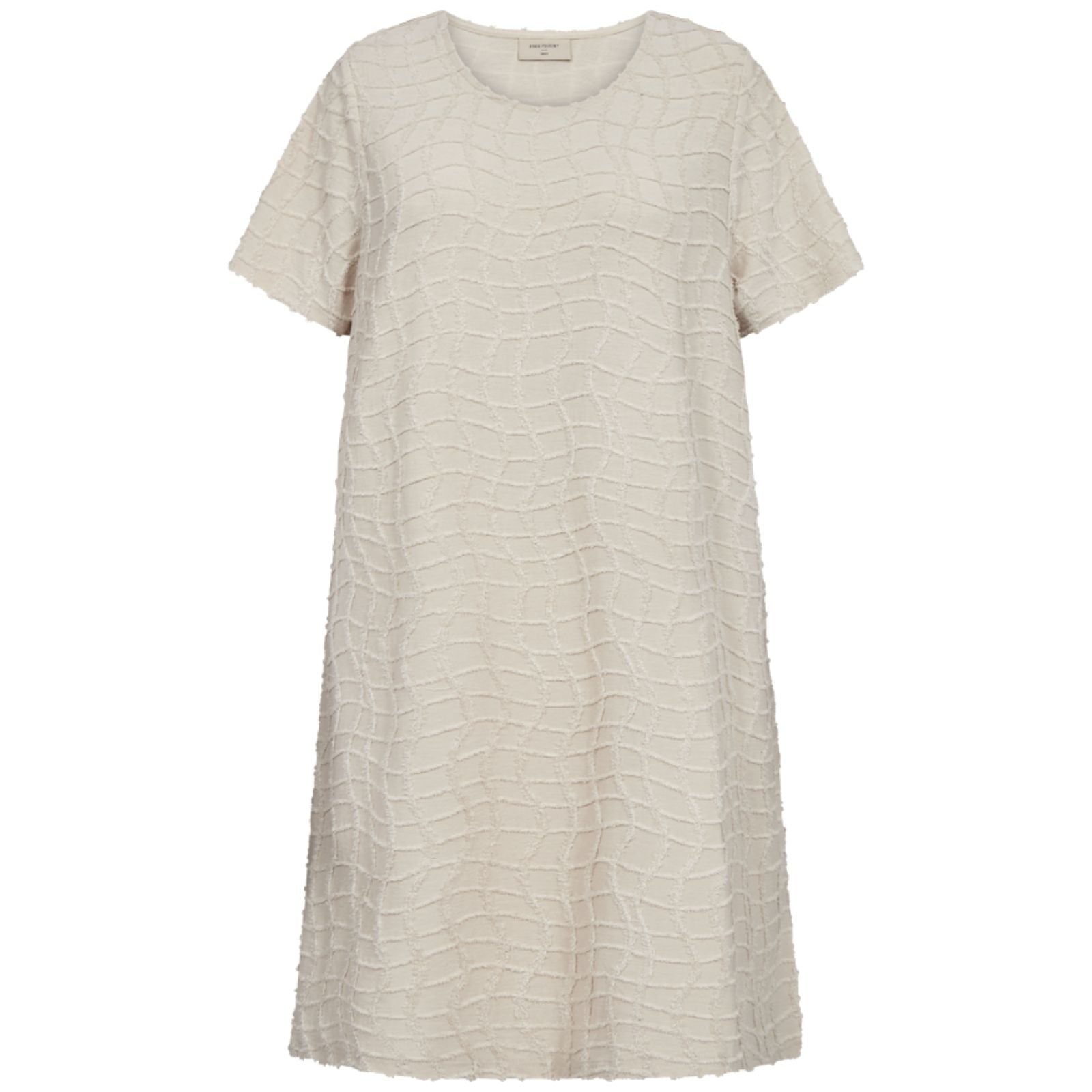 Moonbeam effect jersey jurk Alfi - Capuchon Fashion