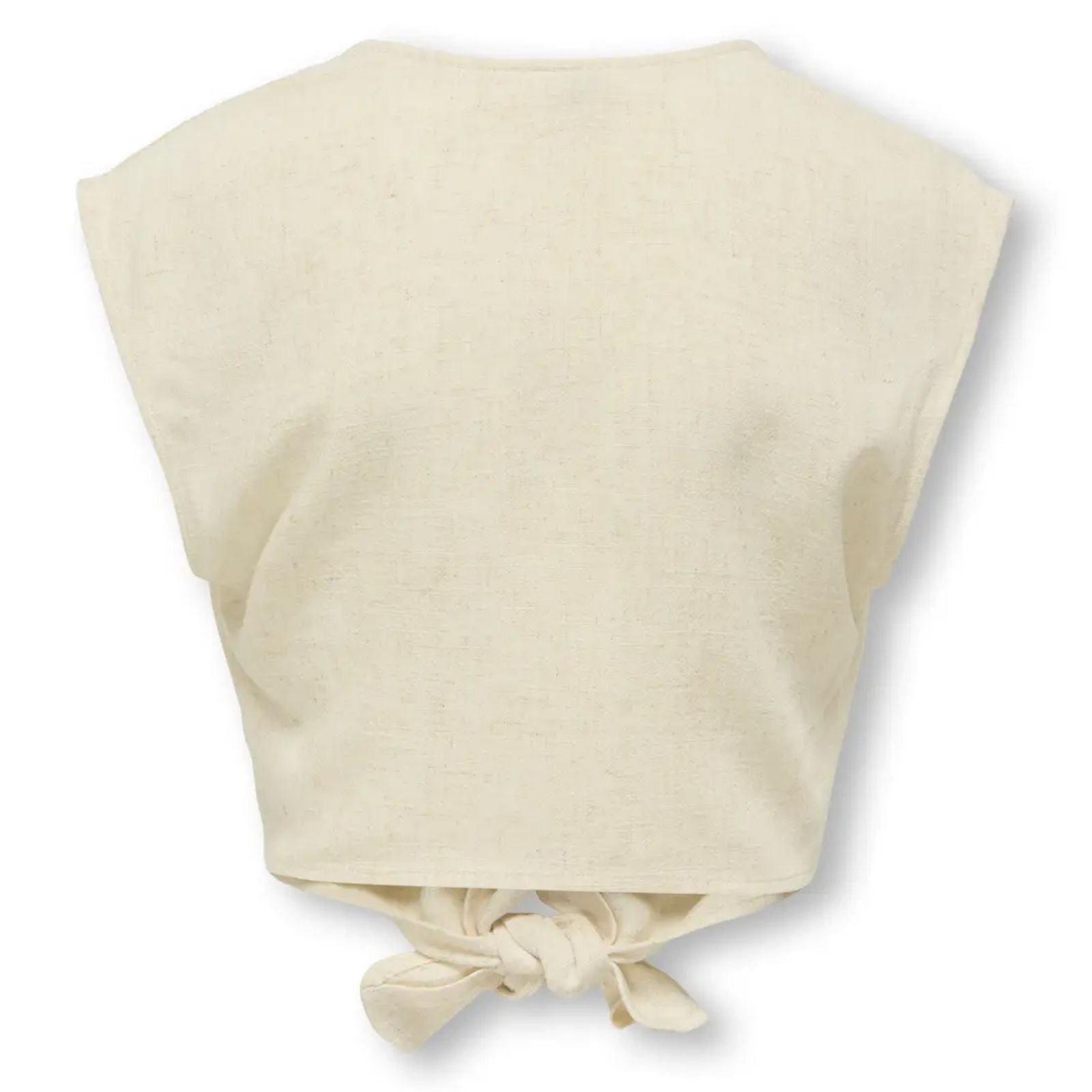 Moonbeam knot linnen shirt Siesta - Capuchon Fashion