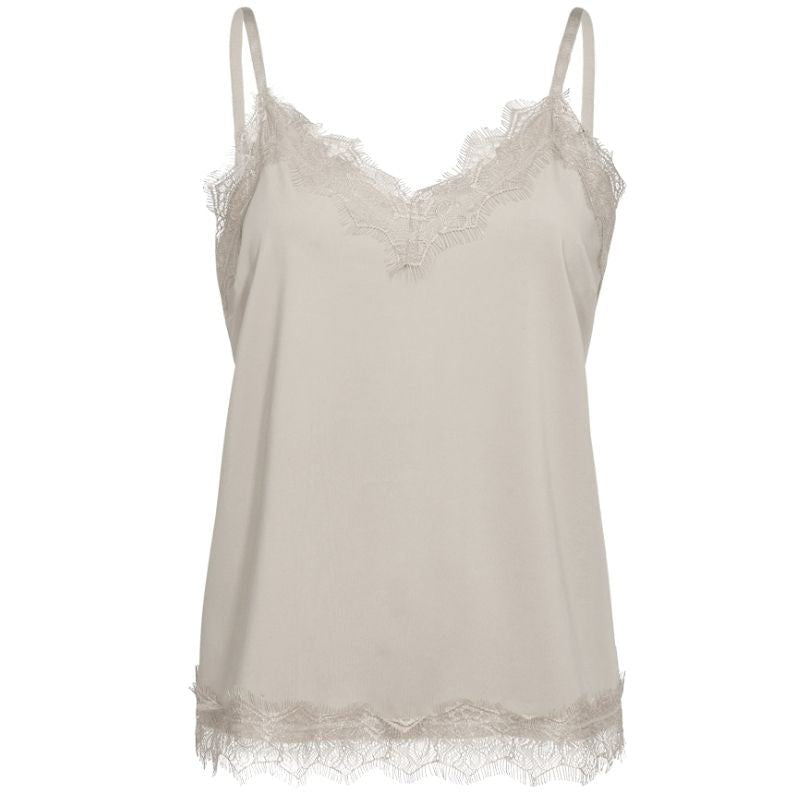 Moonbeam straptop met kant Bicco - Capuchon Fashion