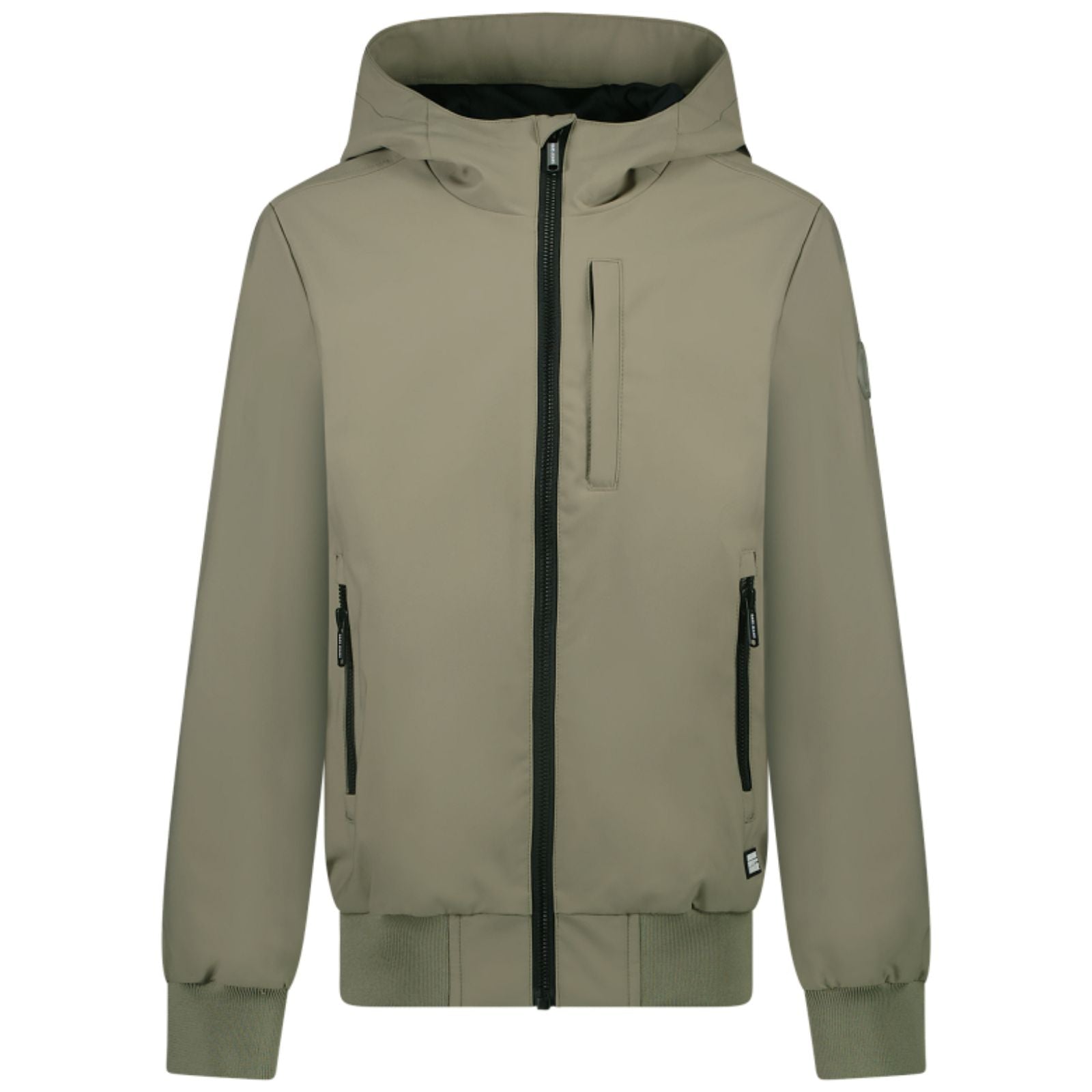 Mosgroene softshell jacket Ciro jr. - Capuchon Fashion