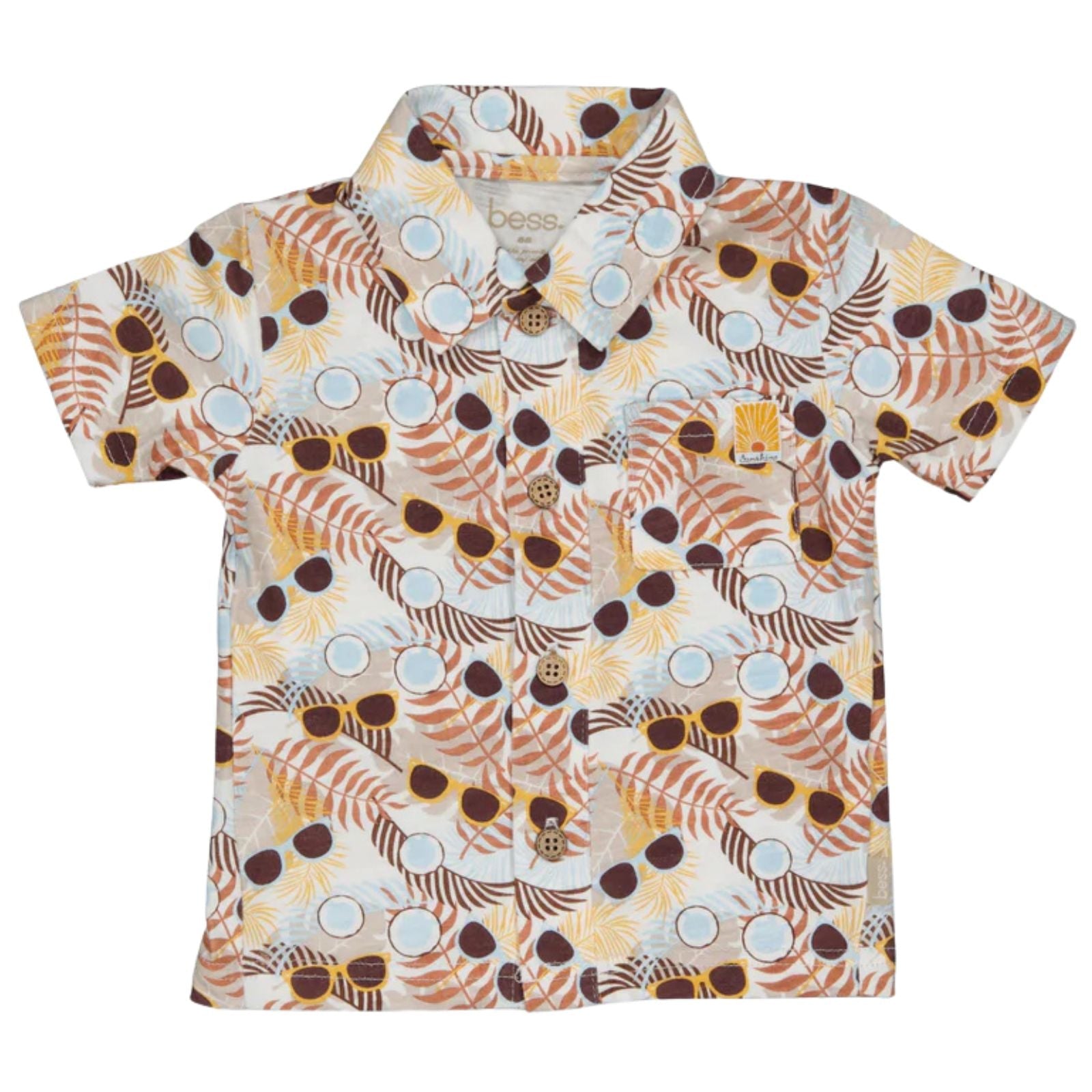 Multicolor blouse Hawaii 261071 - Capuchon Fashion