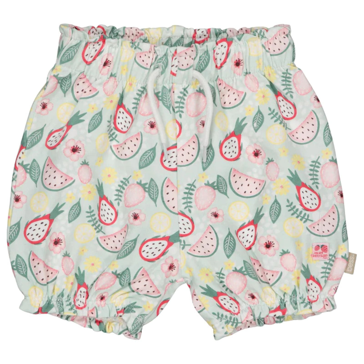 Multicolor geprinte bloomer short Tropics 261119 - Capuchon Fashion