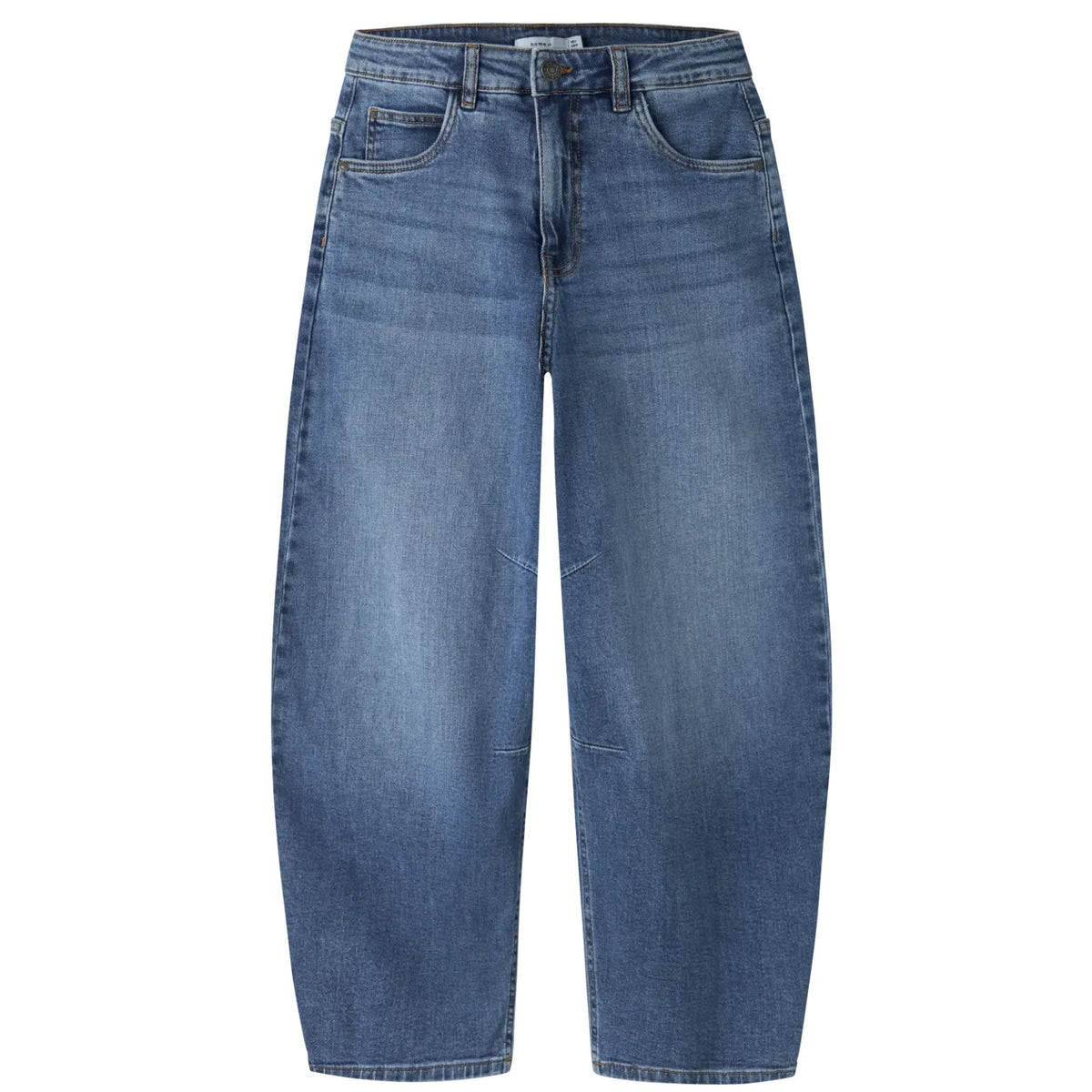 Medium Blue Denim barrel fit jeans Ben