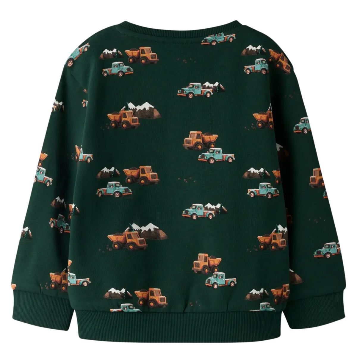 Groene regular fit sweater Onikian