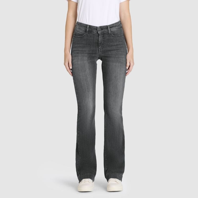 Natty Anthracite Used jeans Dream Boot - Capuchon Fashion