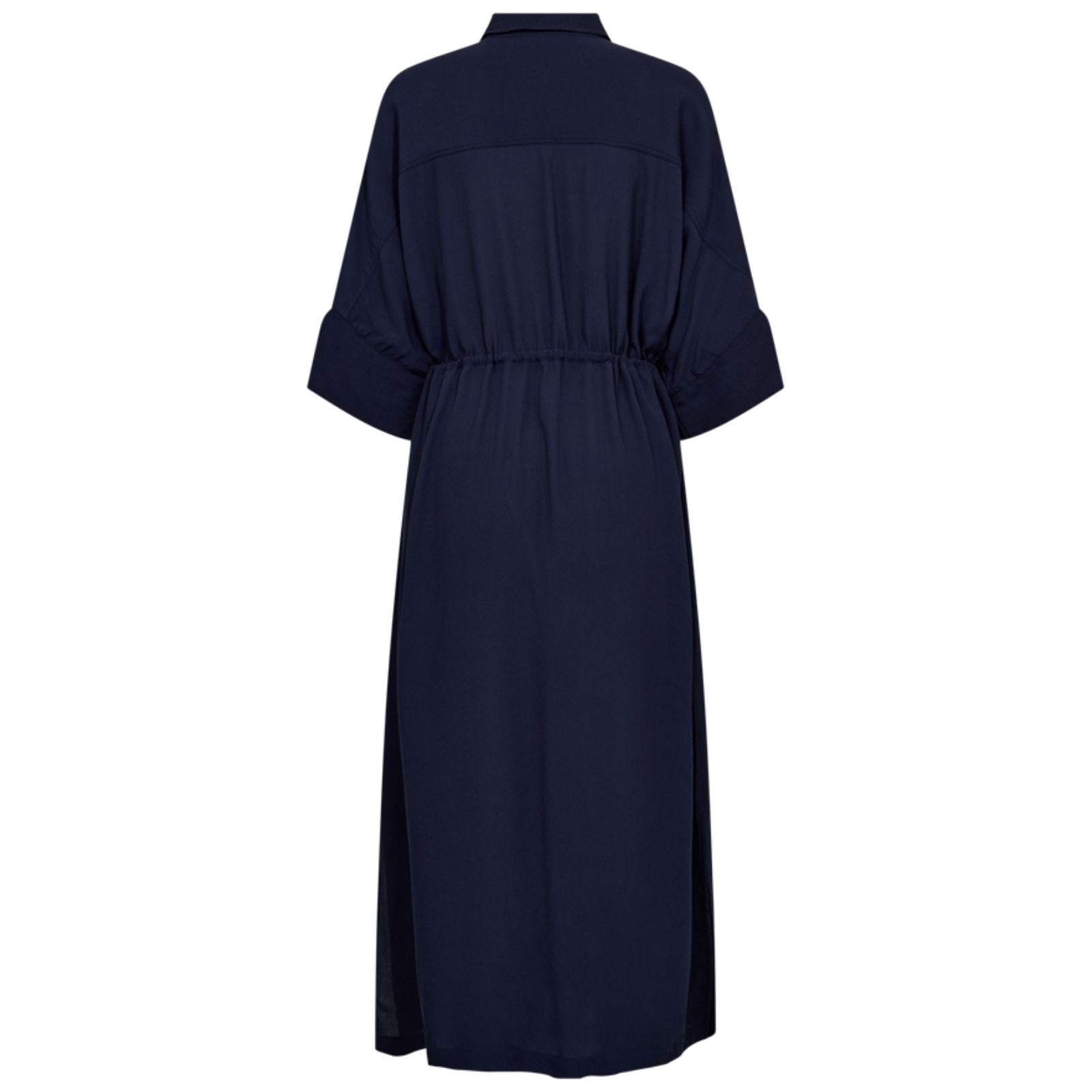 Navy Blazer oversized shirt dress Lovy - Capuchon Fashion