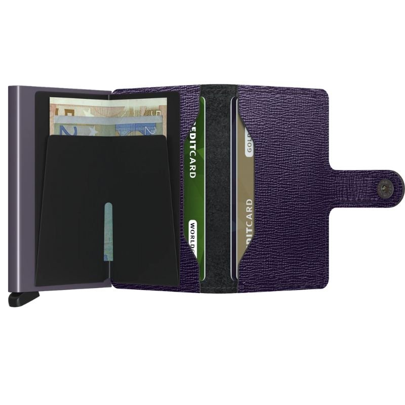Navy miniwallet Crisple - Capuchon Fashion