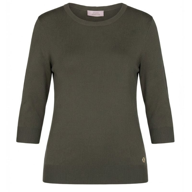 New Army pullover Luna 3/4 slv - Capuchon Fashion