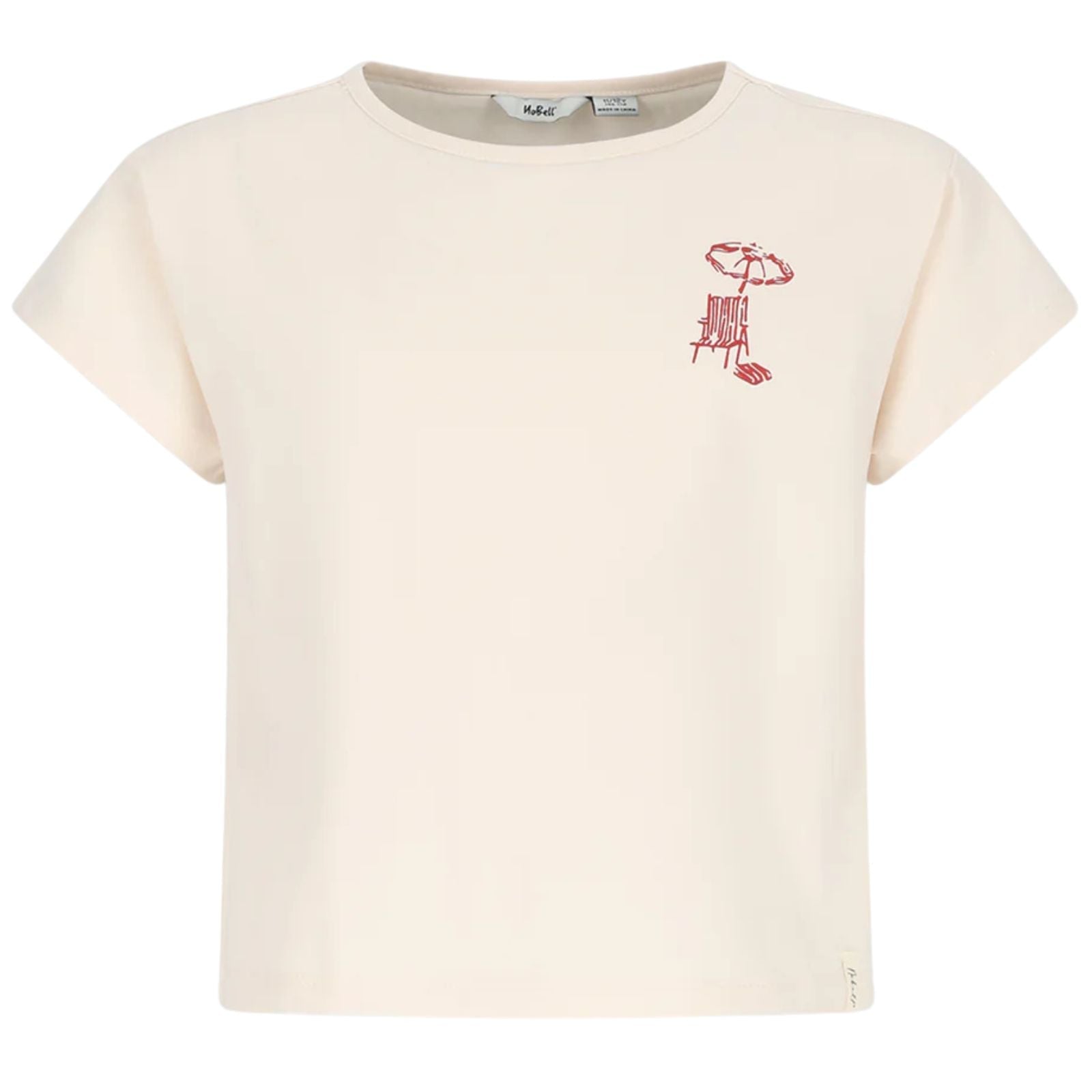 Offwhite backprint t-shirt Kase - Capuchon Fashion