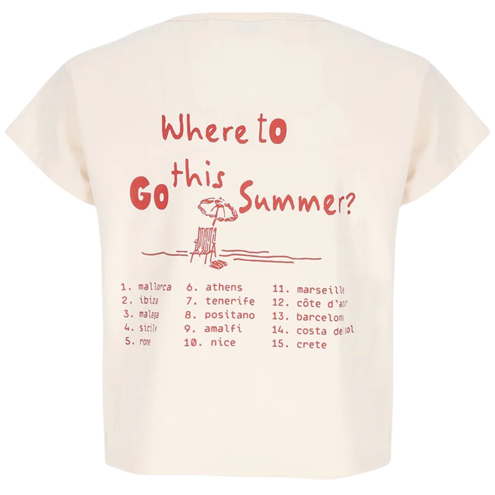 Offwhite backprint t-shirt Kase - Capuchon Fashion