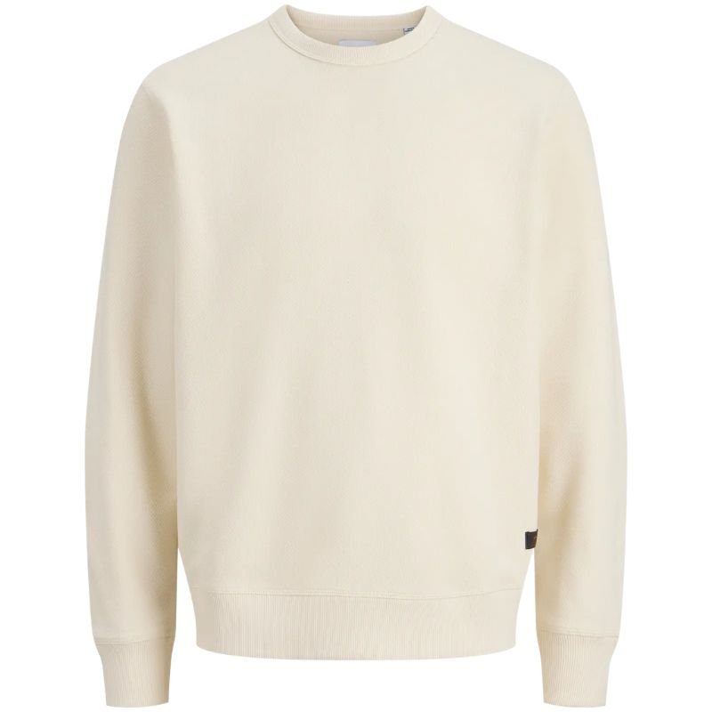 Offwhite crew neck sweater Dover - Capuchon Fashion