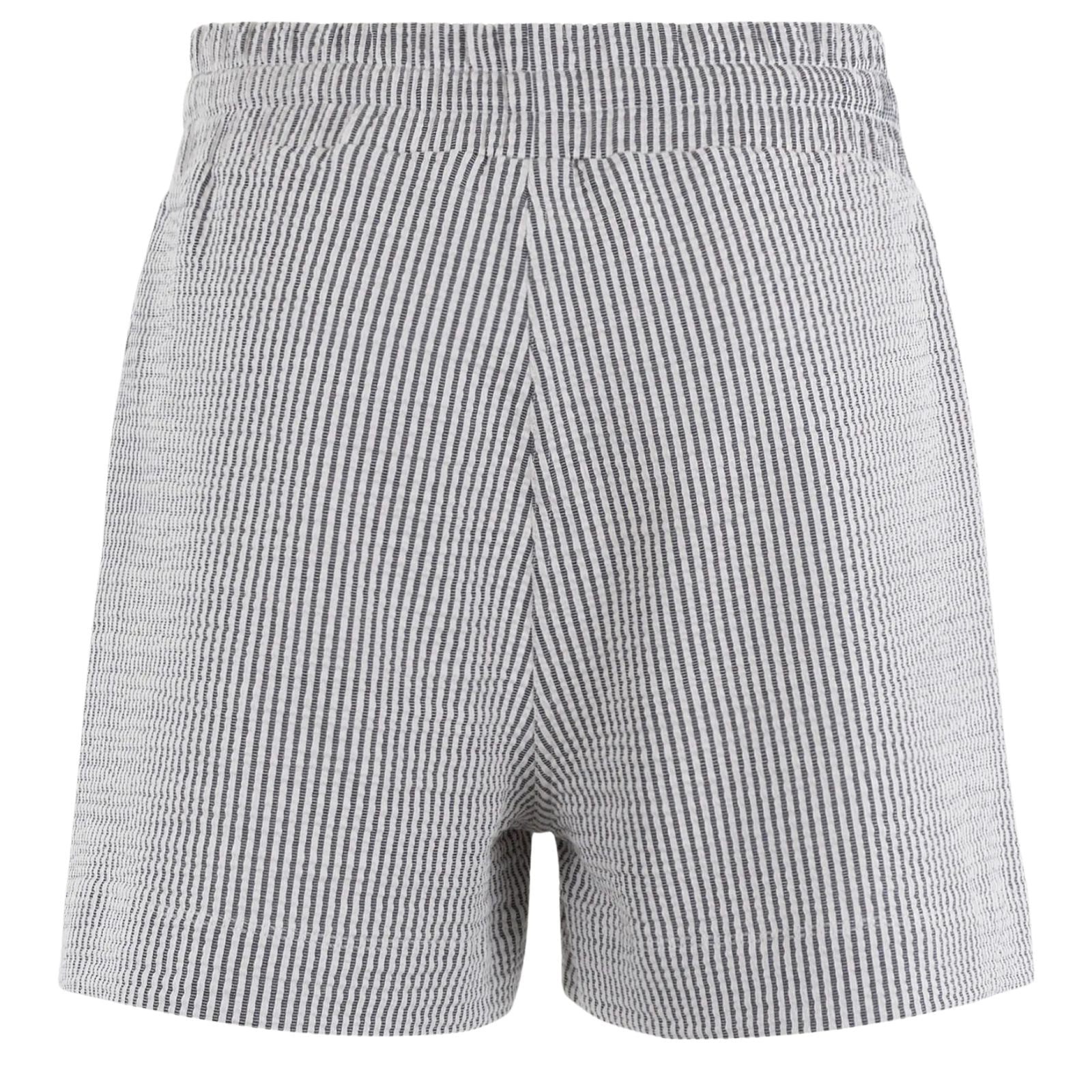 Offwhite gestreepte short Beach - Capuchon Fashion