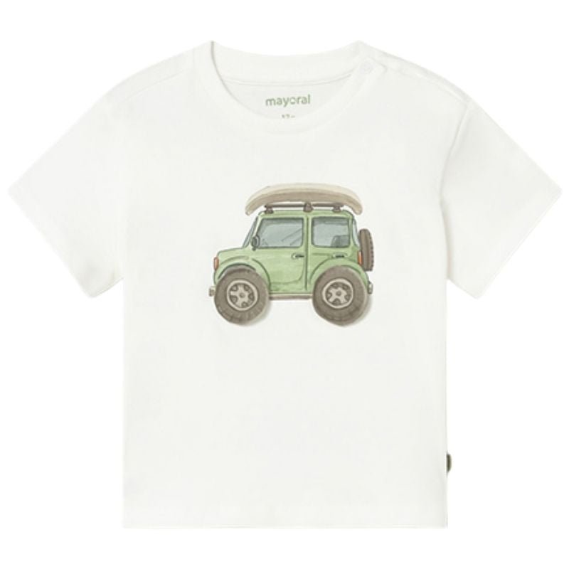 Offwhite korte mouw t-shirt 1011 - Capuchon Fashion