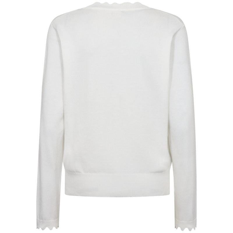 Offwhite scallop pullover Katie - Capuchon Fashion