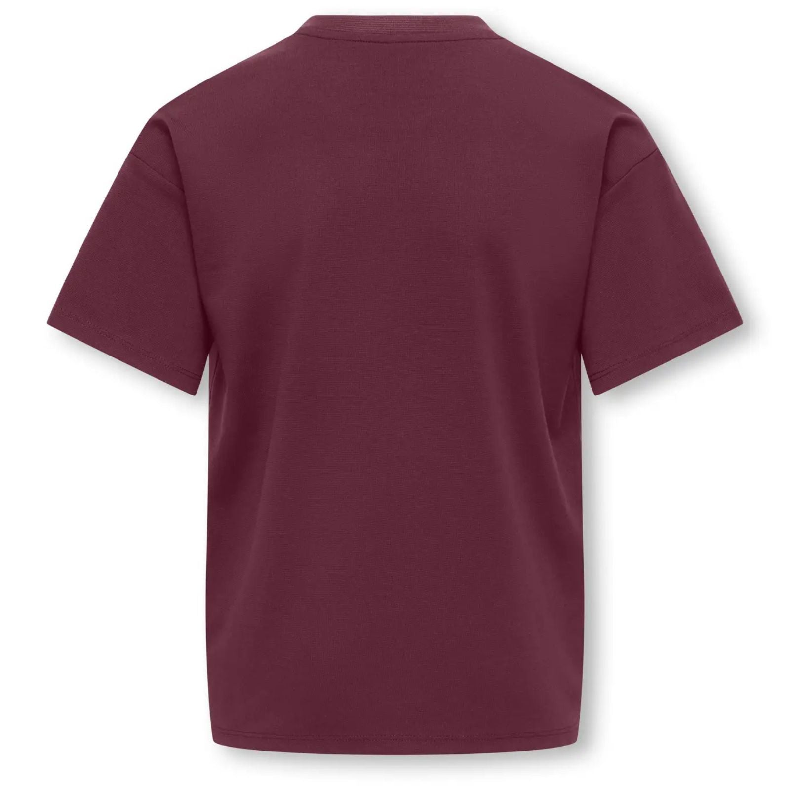 Donkerrood Cattitude loose t-shirt Billie Teddy