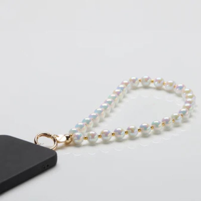Opal White Schusselkette/Handykette - Capuchon Fashion