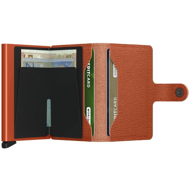 Oranje miniwallet Crisple Pumpkin - Capuchon Fashion
