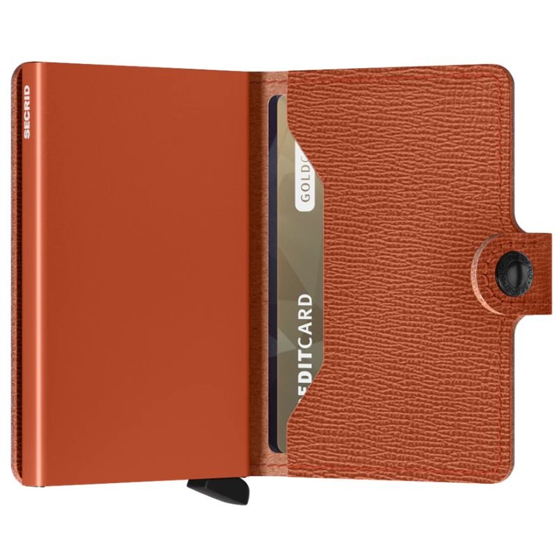 Oranje miniwallet Crisple Pumpkin - Capuchon Fashion