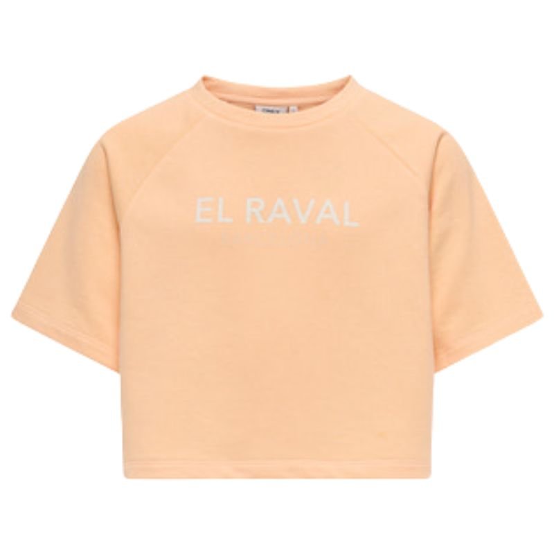 Oranje t-shirt Cora - Capuchon Fashion