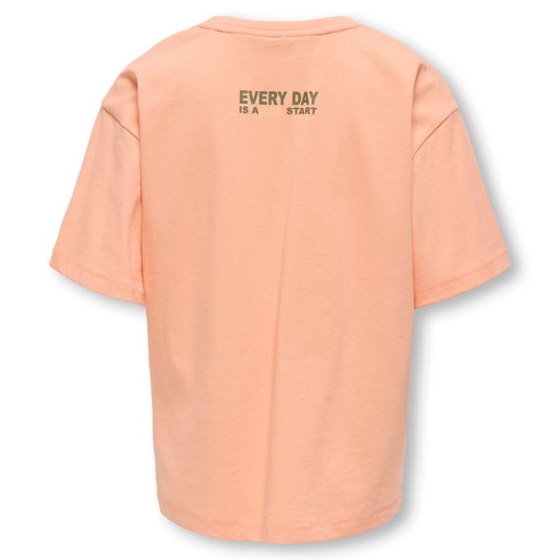 Oranje t-shirt Helen - Capuchon Fashion