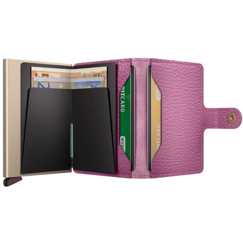 Orchid miniwallet Pebble - Capuchon Fashion