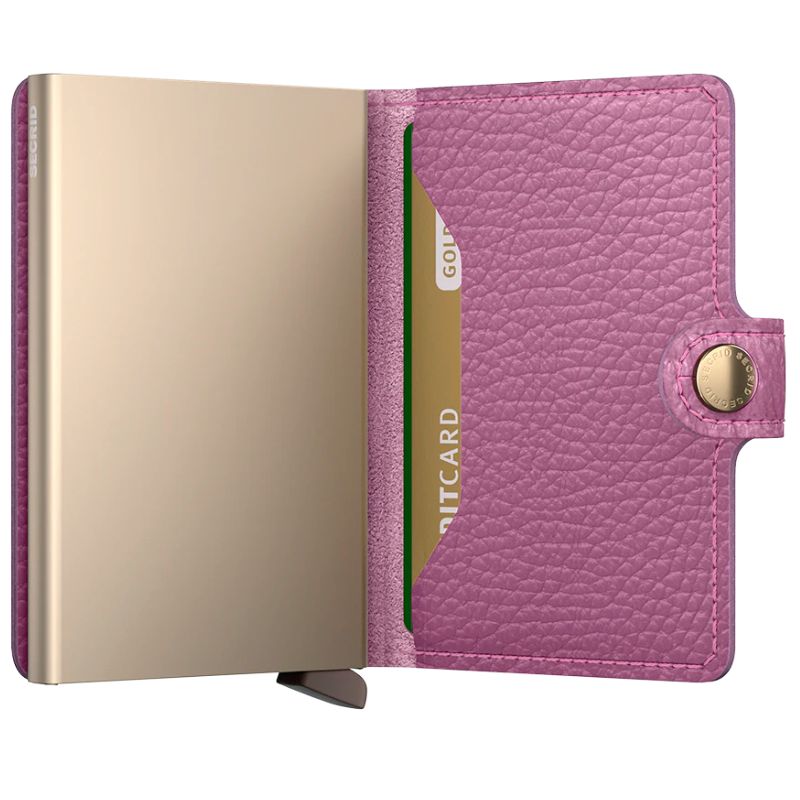 Orchid miniwallet Pebble - Capuchon Fashion