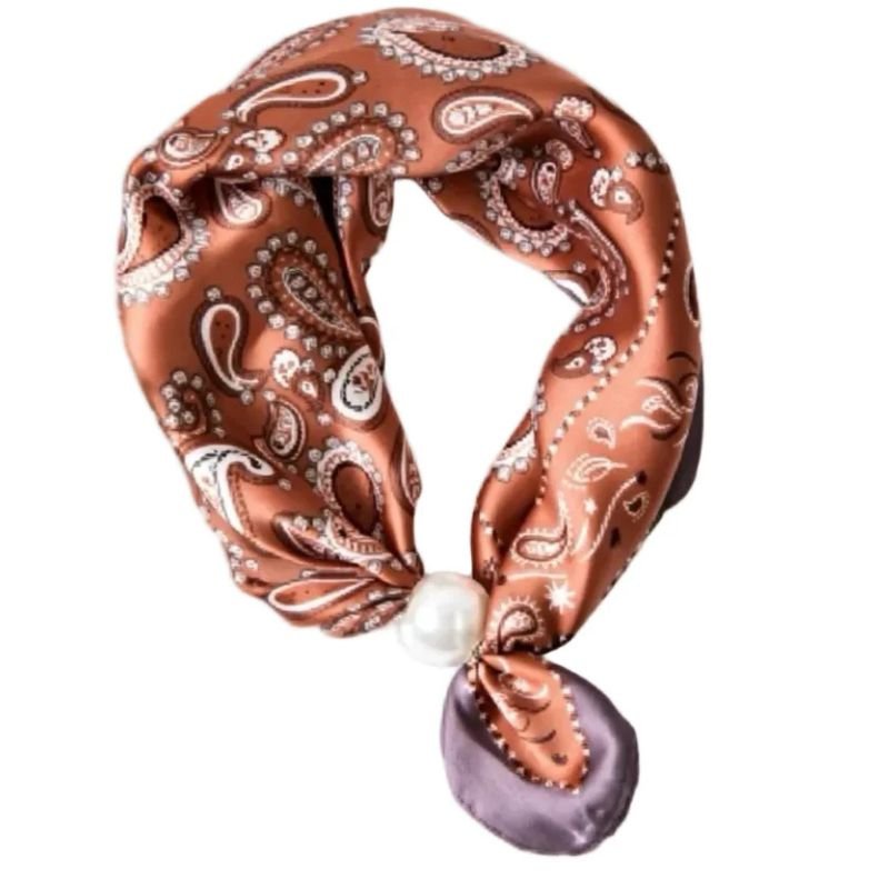 Paisley Cayenne parel sjaaltje Chloe - Capuchon Fashion