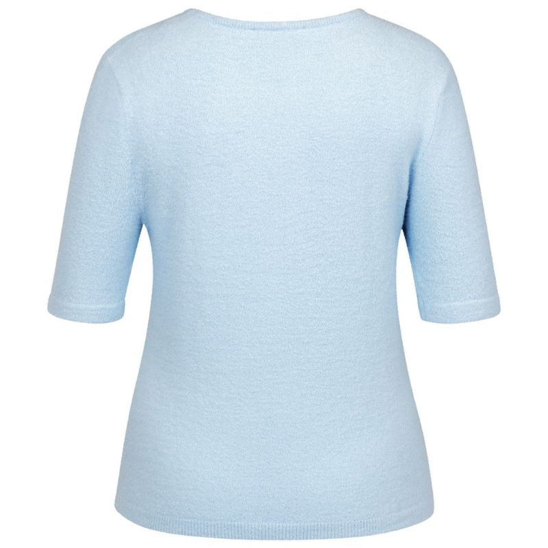 Pastel Blue soft pullover Felica - Capuchon Fashion
