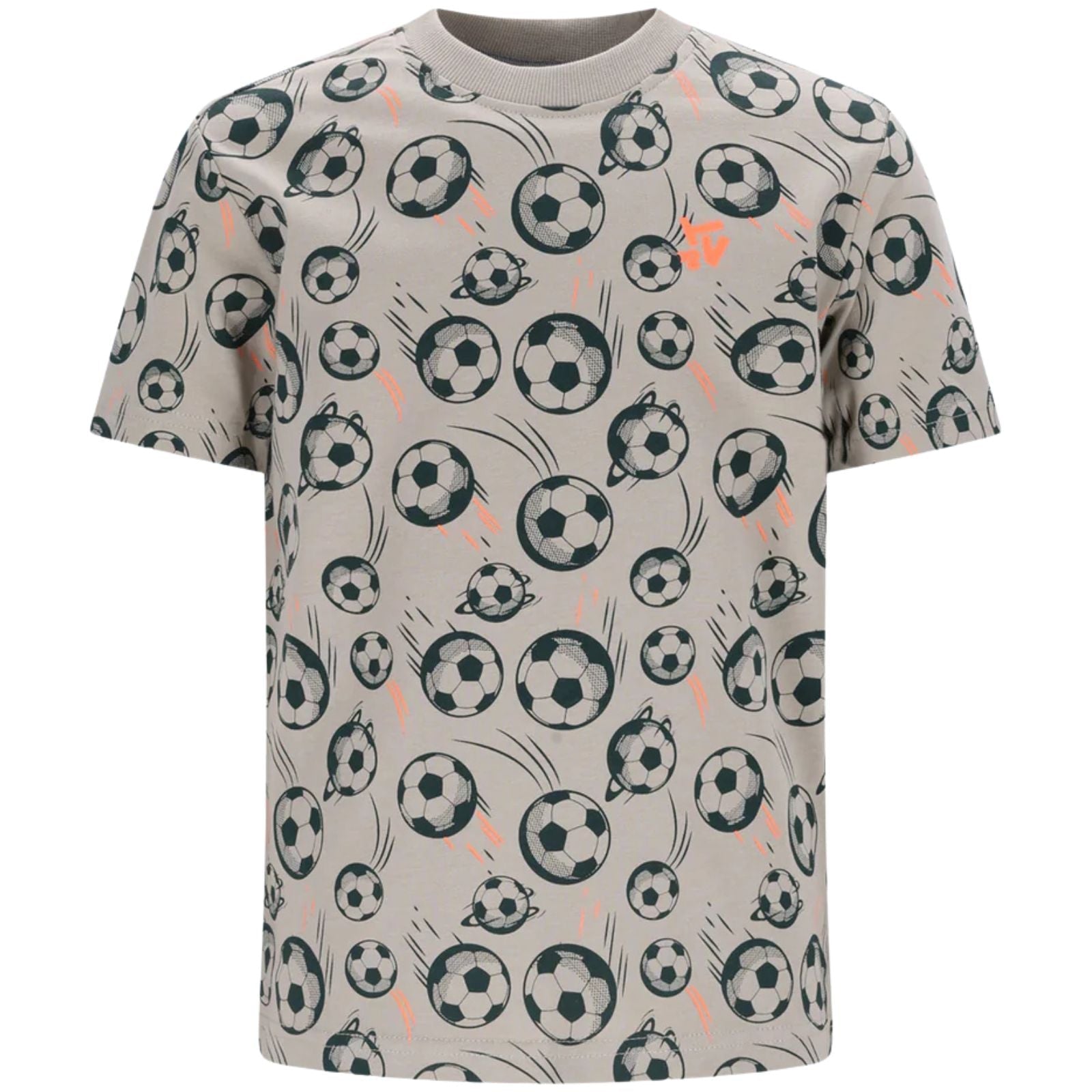 Pebble Stone allover geprint t-shirt Thijs - Capuchon Fashion