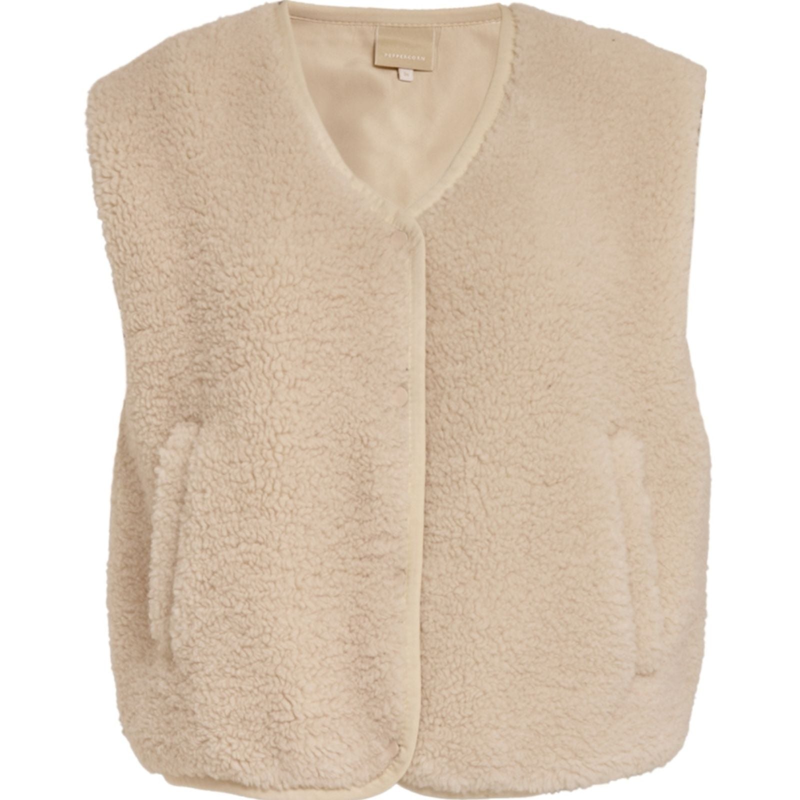 Whitecap Creme teddy vest Rita