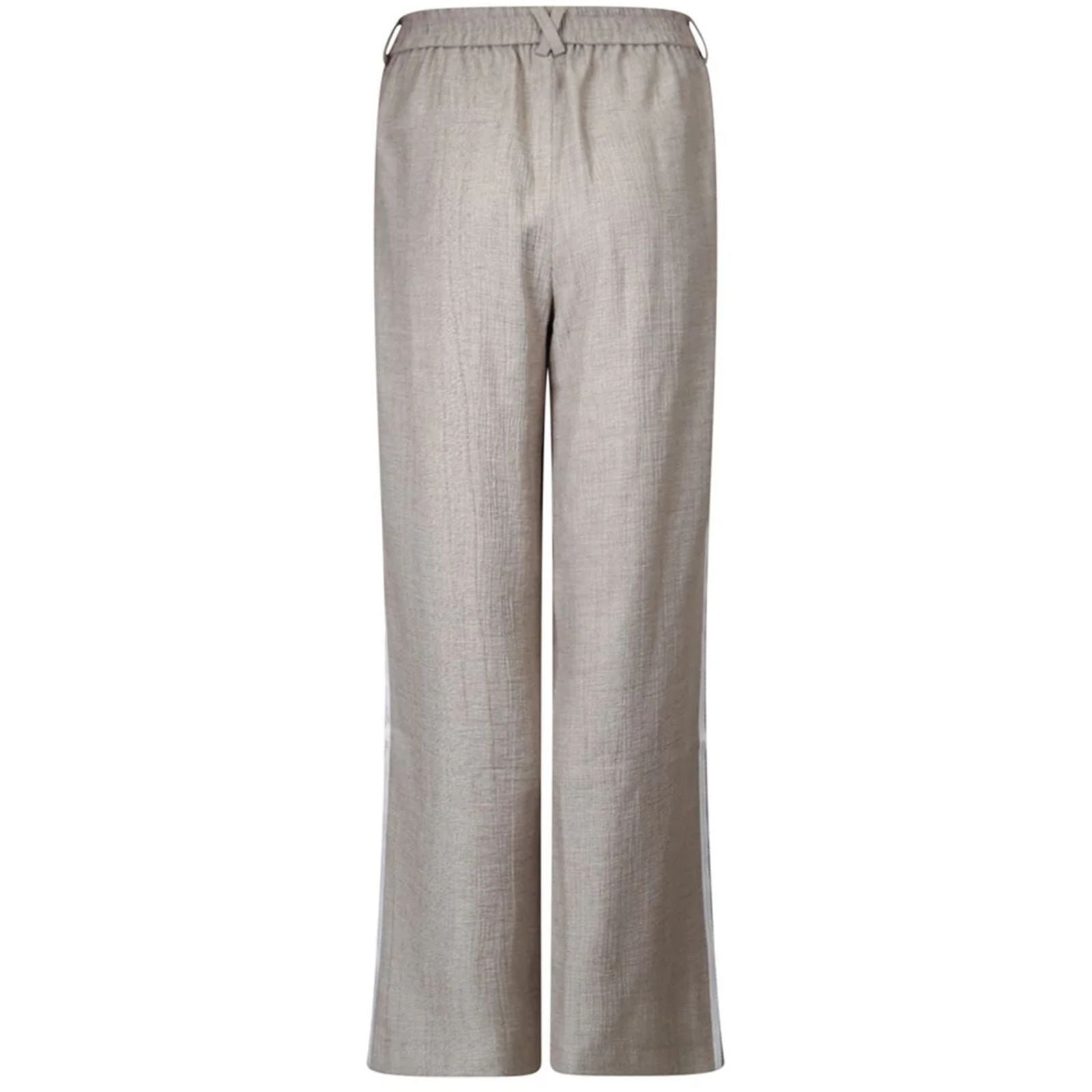 Khaki groene crincle pantalon 613215