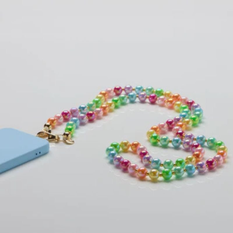 Rainbow Sparkling Handykette - Capuchon Fashion