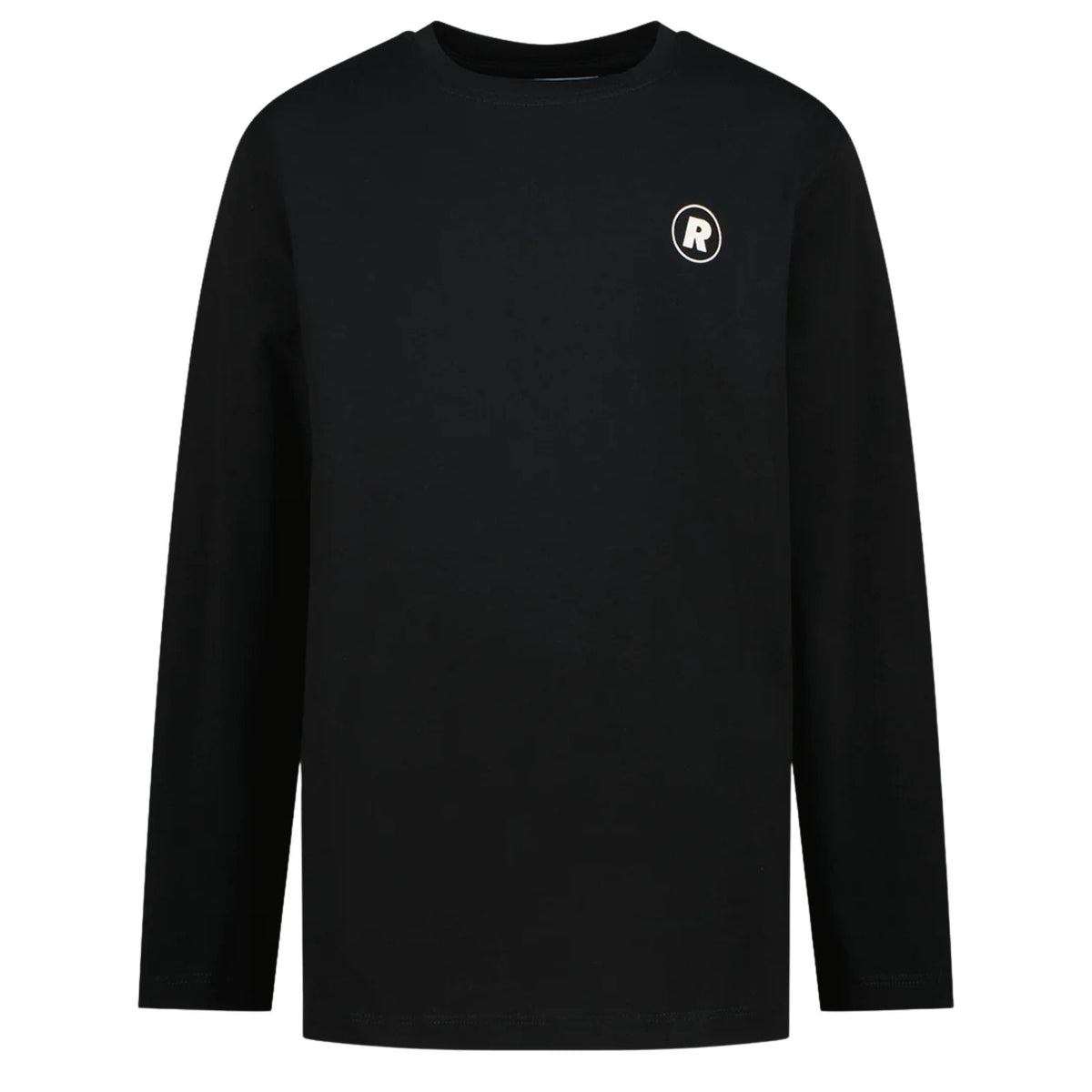 Zwarte backprint longsleeve Veam