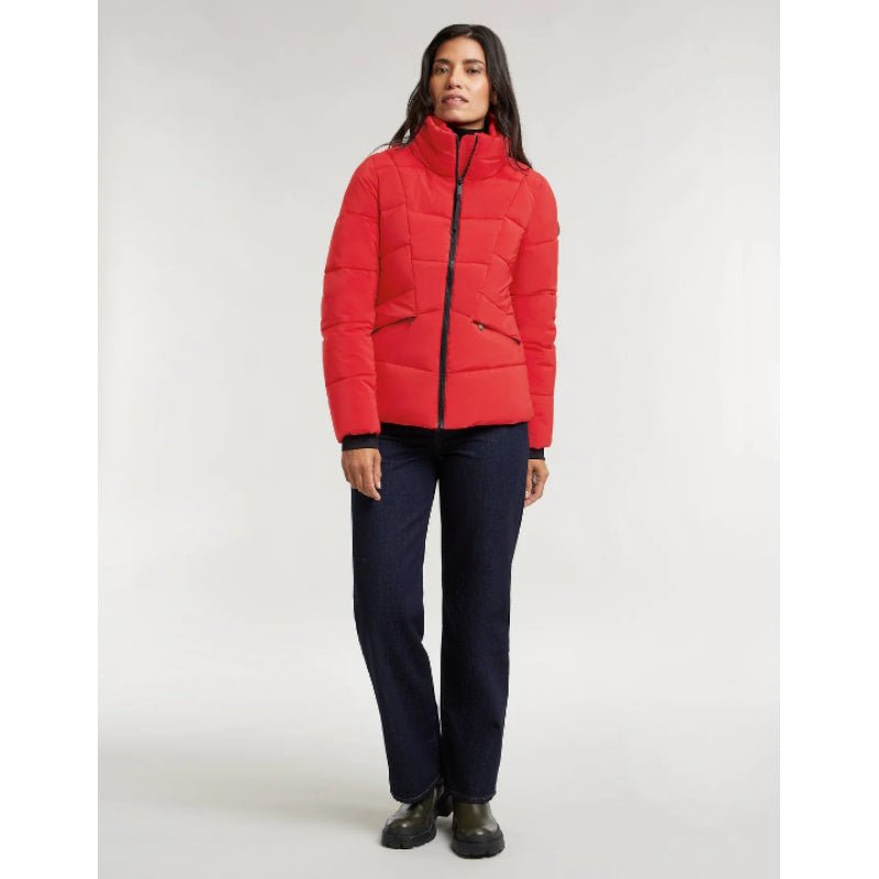 Rode jacket Hamra - Capuchon Fashion