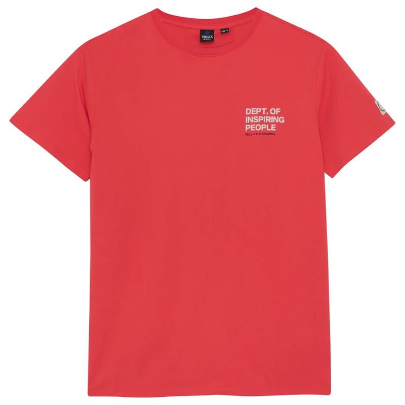 Rood t-shirt RLX Backprint - Capuchon Fashion