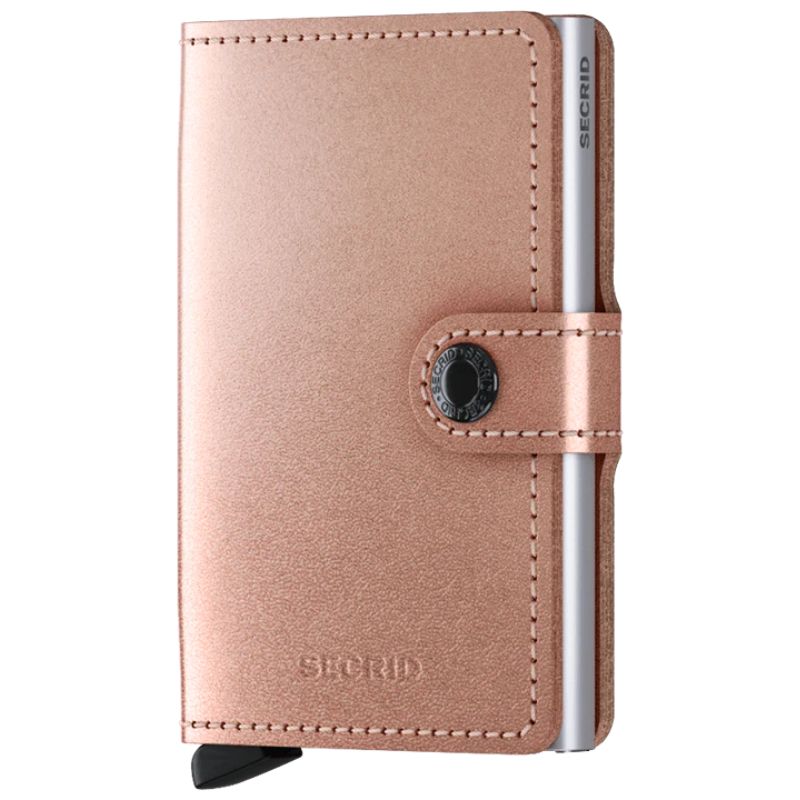 Rose miniwallet Metallic - Capuchon Fashion