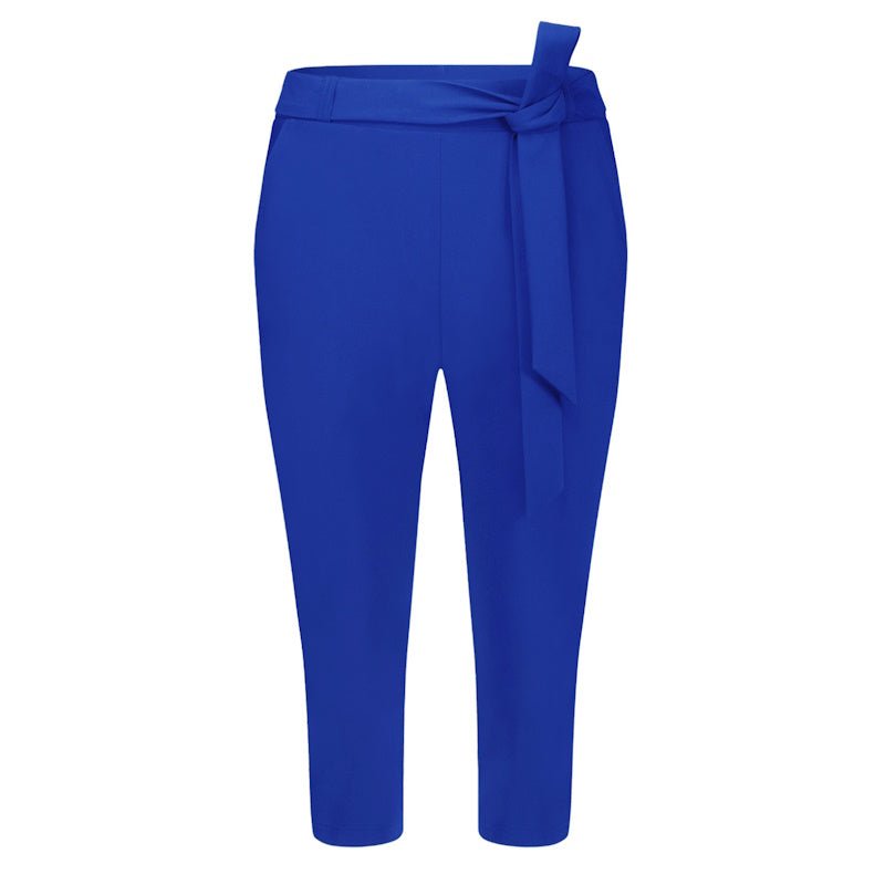 Royal Blue capri Hanna - Capuchon Fashion