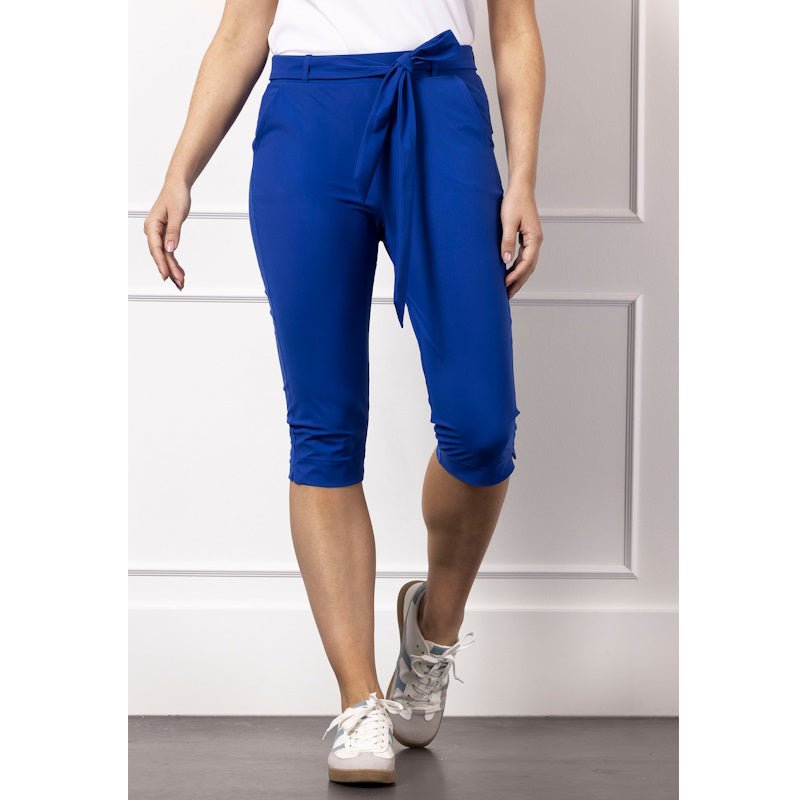 Royal Blue capri Hanna - Capuchon Fashion