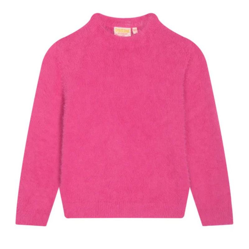 Roze trui Lotje - Capuchon Fashion